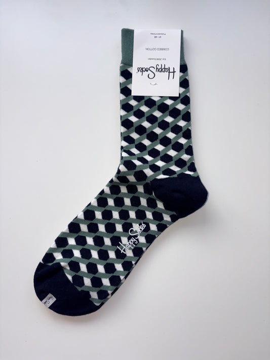 Men's Socks by Happy Socks / Colourful & Varied Stripes, Dots & Geometric Designs