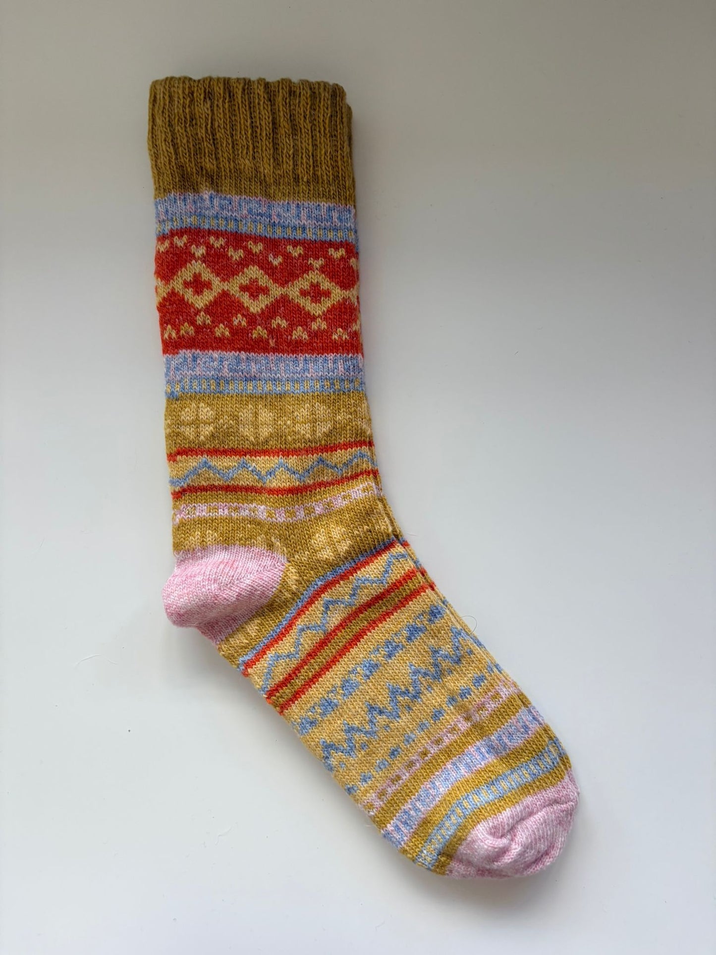 Feathers & Fluff Nordic Crew Socks