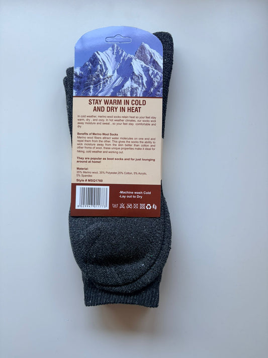Men's Fresh Feel Walking Boot Socks