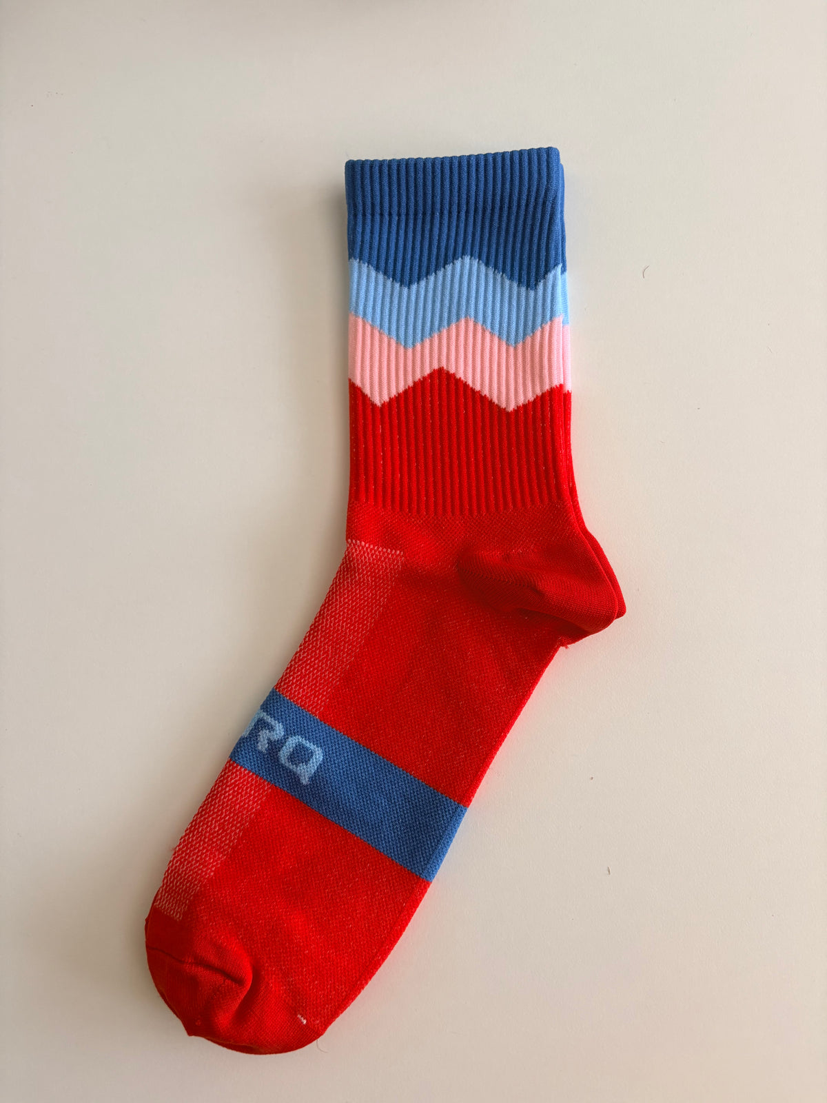 Men’s Retro-Style Cycling Crew Socks by GKRQ