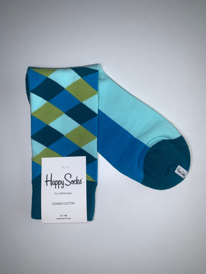 Men's Socks by Happy Socks / Colourful & Varied Stripes, Dots & Geometric Designs