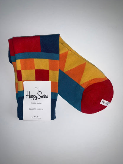 Men's Socks by Happy Socks / Colourful & Varied Stripes, Dots & Geometric Designs