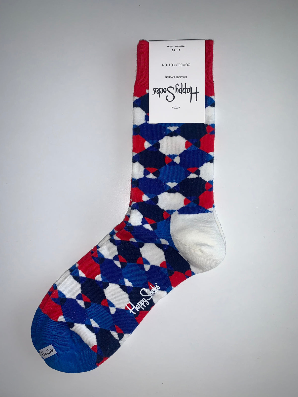 Men's Socks by Happy Socks / Colourful & Varied Stripes, Dots & Geometric Designs