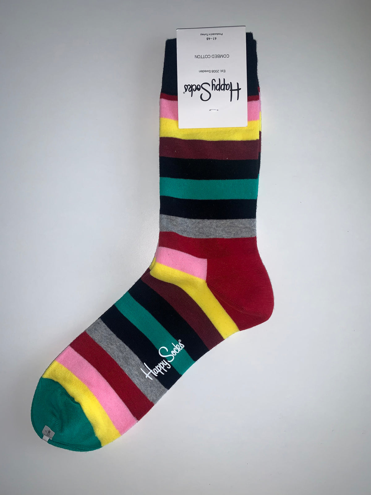 Men's Socks by Happy Socks / Colourful & Varied Stripes, Dots & Geometric Designs