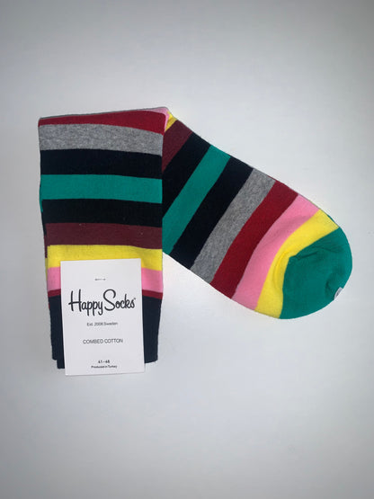 Men's Socks by Happy Socks / Colourful & Varied Stripes, Dots & Geometric Designs