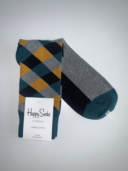Men's Socks by Happy Socks / Colourful & Varied Stripes, Dots & Geometric Designs