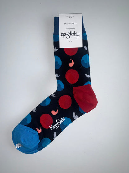 Men's Socks by Happy Socks / Colourful & Varied Stripes, Dots & Geometric Designs