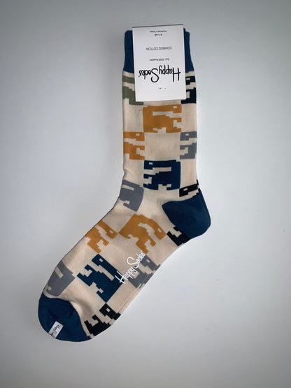 Men's Socks by Happy Socks / Colourful & Varied Stripes, Dots & Geometric Designs