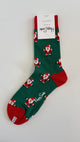 Xmas Pixelated Santa Claus