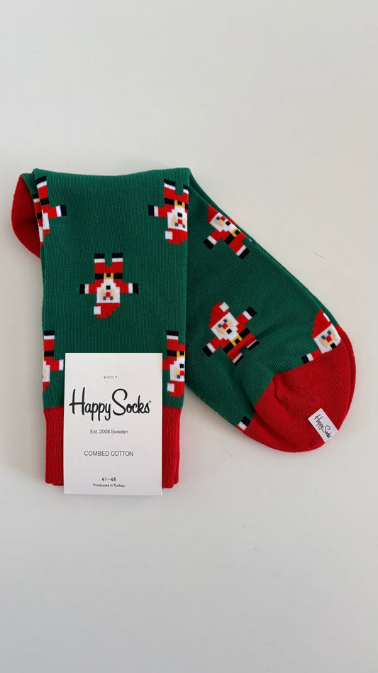 Men’s Happy Sock Christmas Novelty Socks - Fun, Colourful & Festive Designs