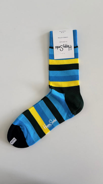Men's Socks by Happy Socks / Colourful & Varied Stripes, Dots & Geometric Designs