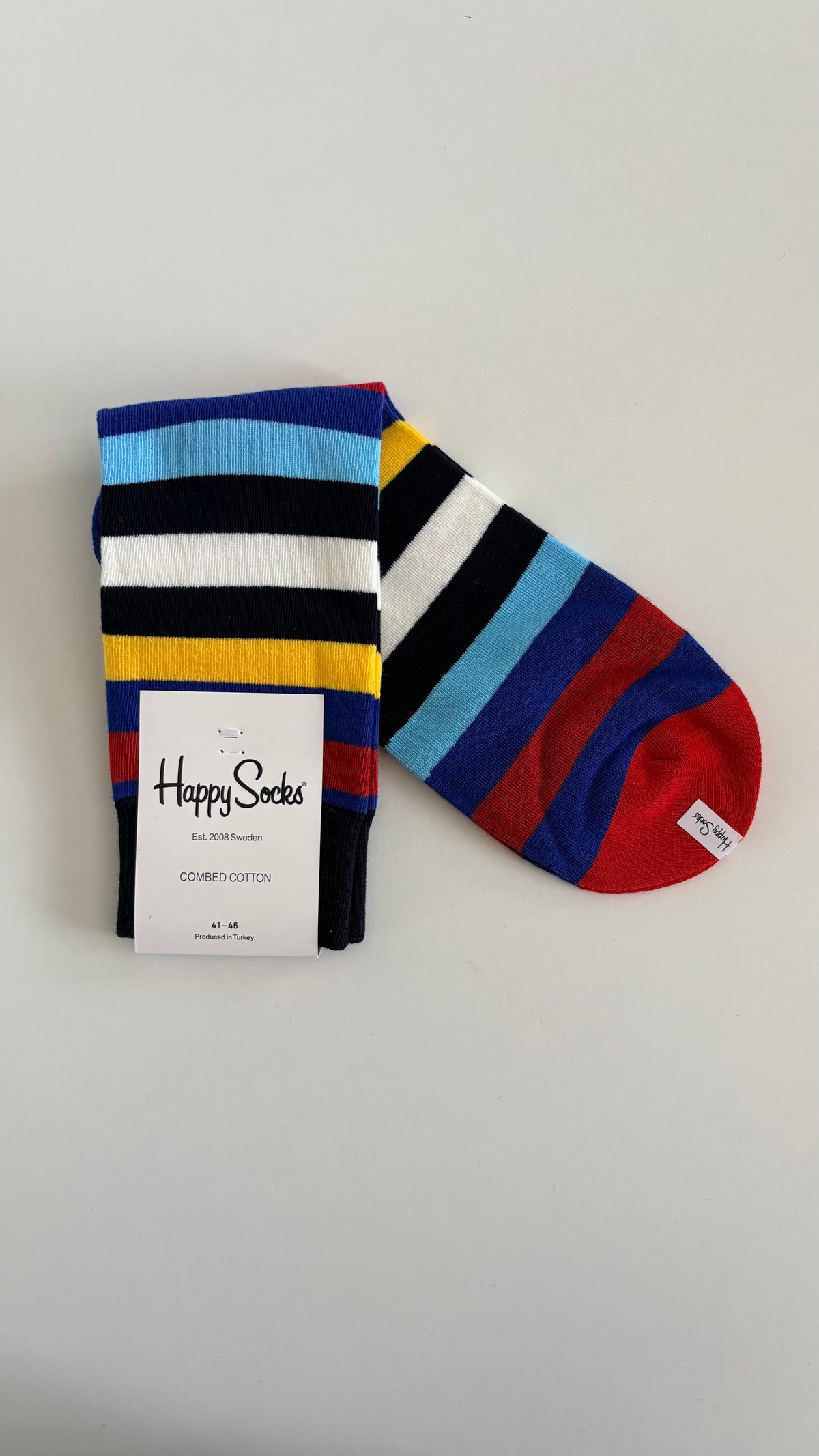 Men's Socks by Happy Socks / Colourful & Varied Stripes, Dots & Geometric Designs