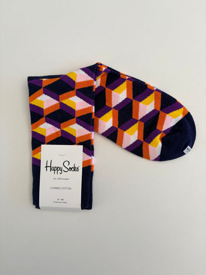 Men's Socks by Happy Socks / Colourful & Varied Stripes, Dots & Geometric Designs