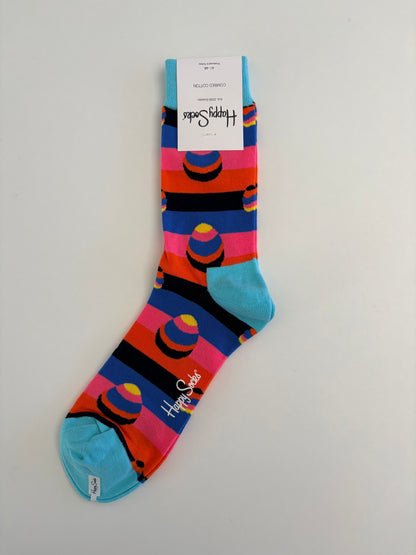 Men's Socks by Happy Socks / Colourful & Varied Stripes, Dots & Geometric Designs