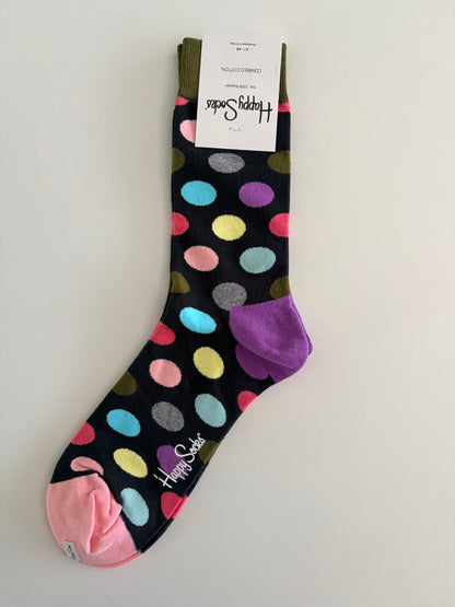 Men's Socks by Happy Socks / Colourful & Varied Stripes, Dots & Geometric Designs