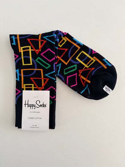 Men's Socks by Happy Socks / Colourful & Varied Stripes, Dots & Geometric Designs
