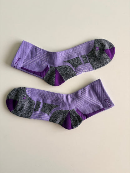 Crew Socks By Donlima Men’s Professional Running Socks-Varied Fluorescent Colours Lightweight Breathable