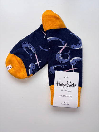 Men's Socks by Happy Socks / Colourful & Varied Animal & Fishes Designs