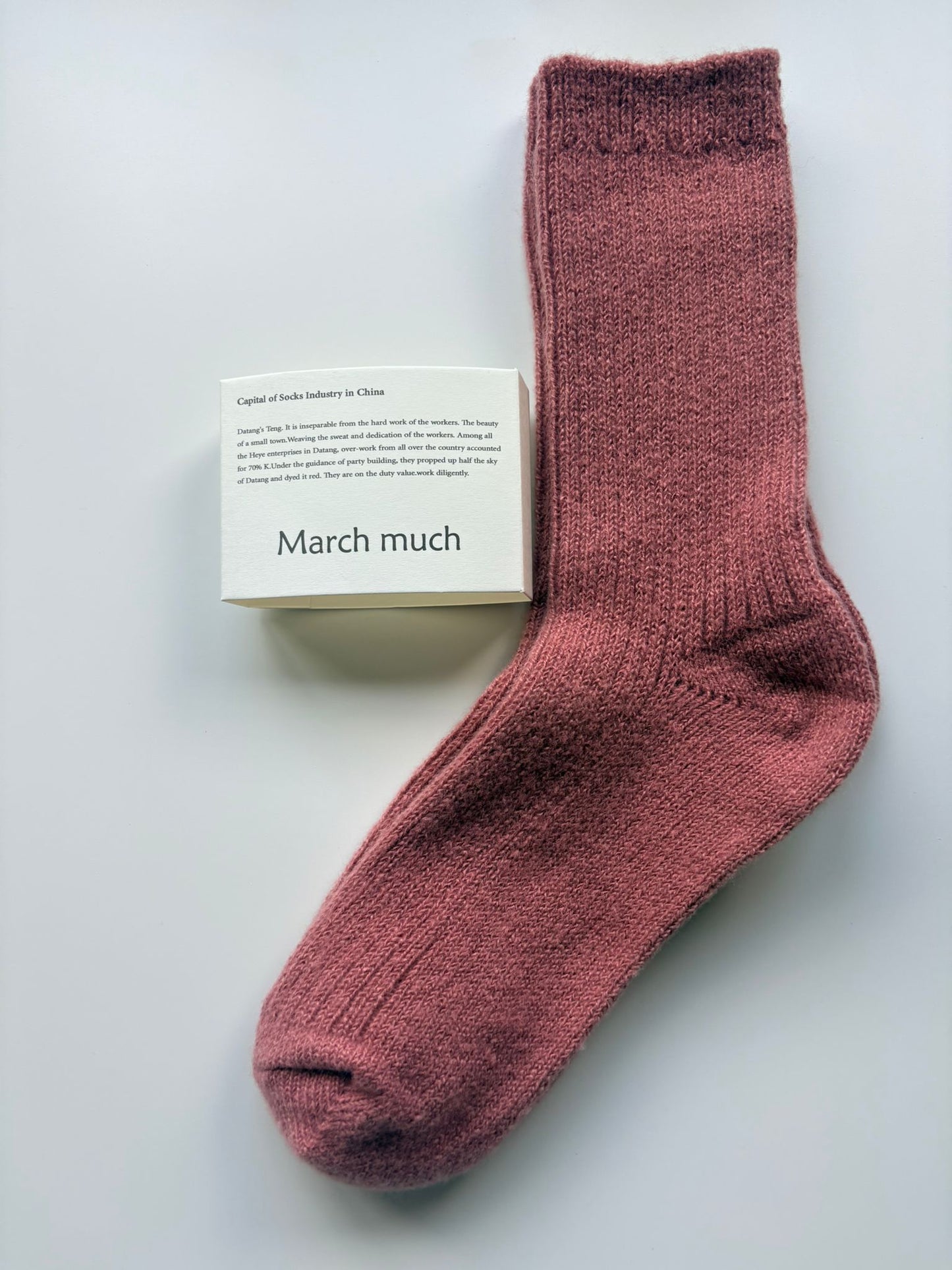 March Much Crew Socks