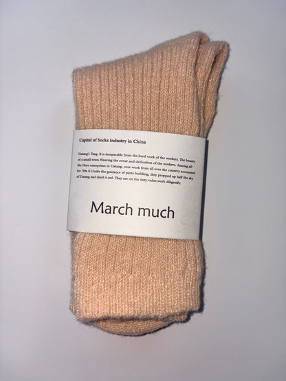 March Much Crew Socks