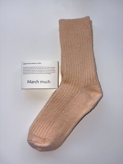 March Much Crew Socks