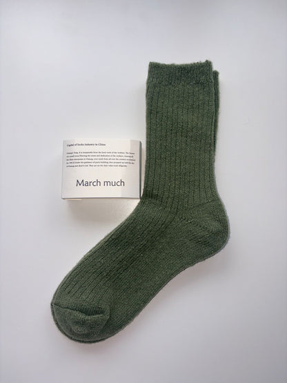 March Much Crew Socks
