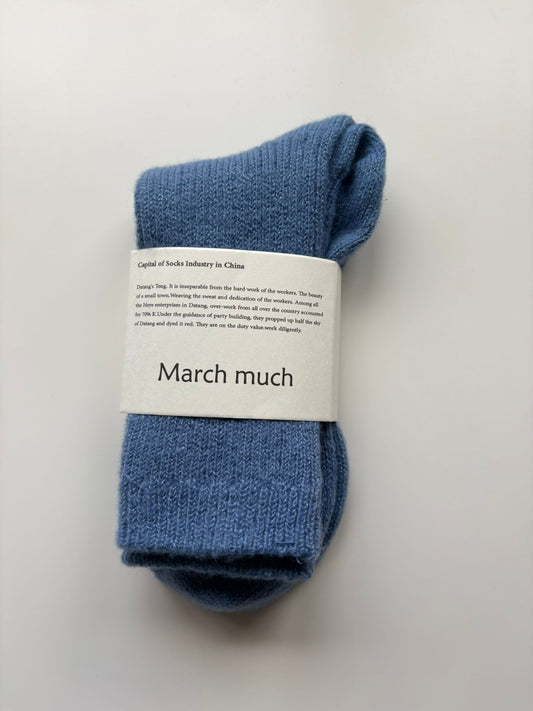 March Much Crew Socks