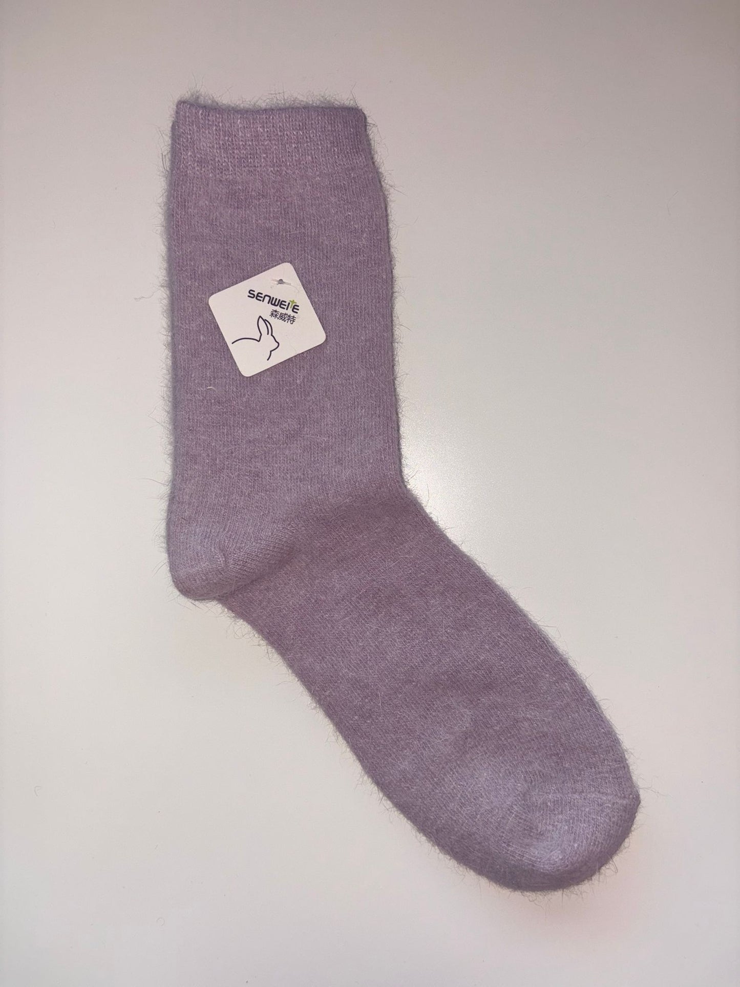 Senweite Crew Socks (Angora Rabbit Hair)