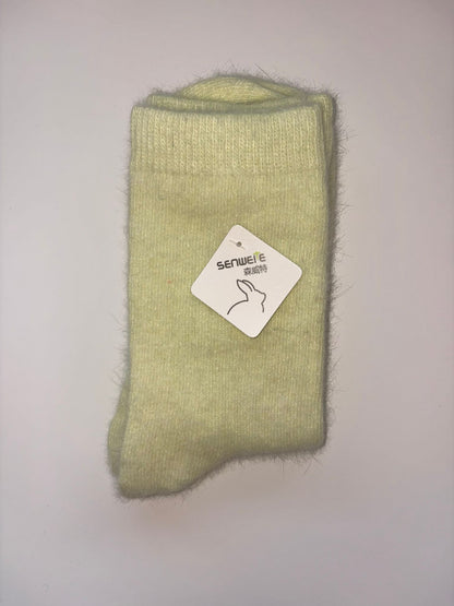 Senweite Crew Socks (Angora Rabbit Hair)