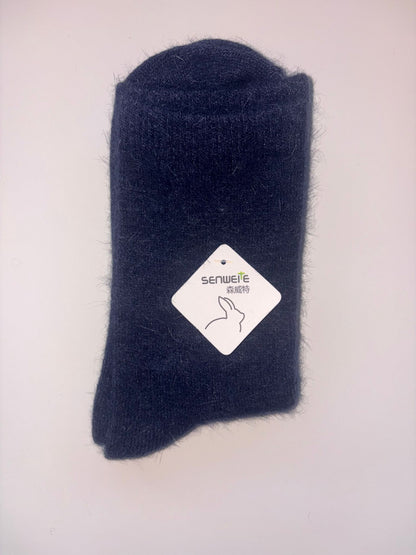 Senweite Crew Socks (Angora Rabbit Hair)