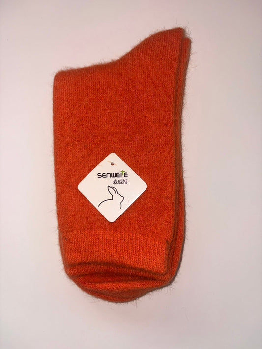 Senweite Crew Socks (Angora Rabbit Hair)