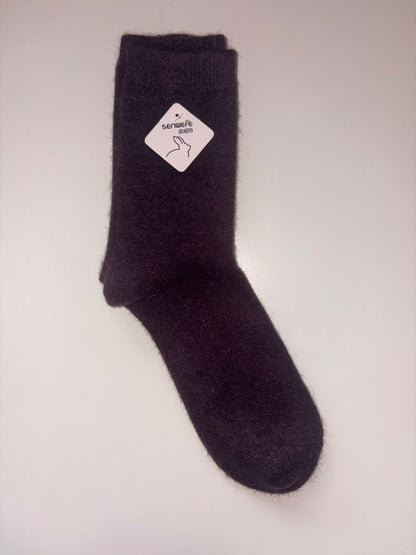 Senweite Crew Socks (Angora Rabbit Hair)