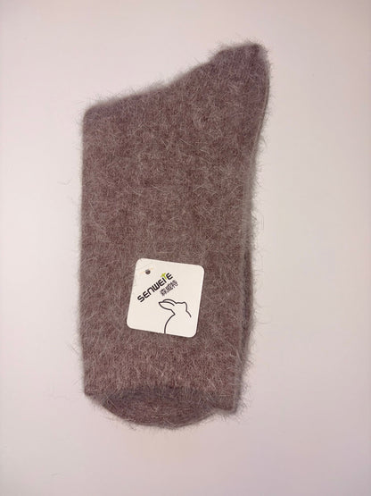 Senweite Crew Socks (Angora Rabbit Hair)