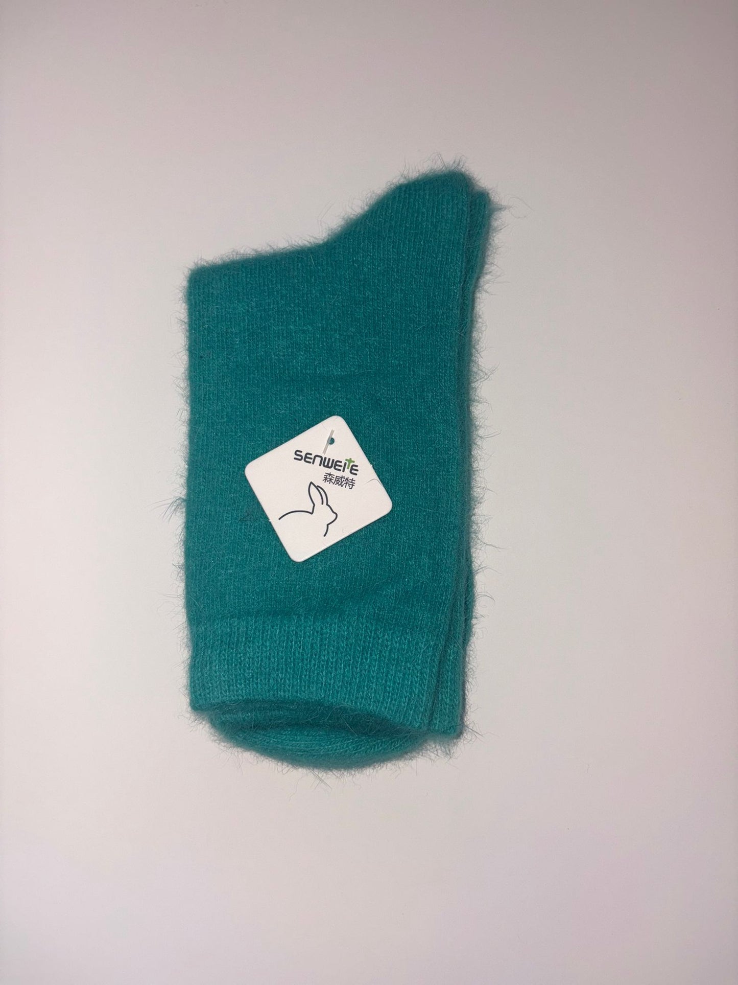 Senweite Crew Socks (Angora Rabbit Hair)