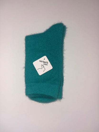 Senweite Crew Socks (Angora Rabbit Hair)