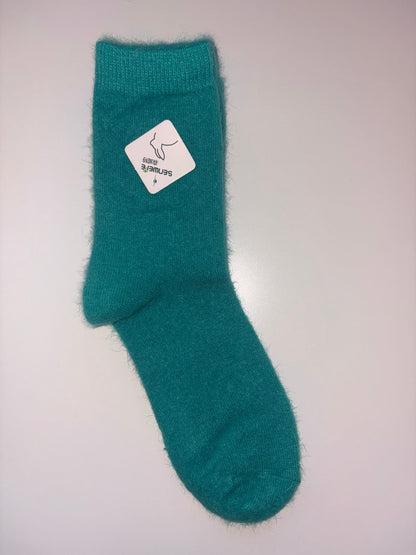 Senweite Crew Socks (Angora Rabbit Hair)