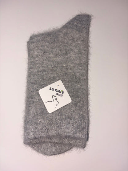 Senweite Crew Socks (Angora Rabbit Hair)