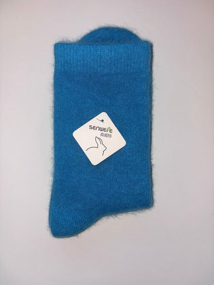 Senweite Crew Socks (Angora Rabbit Hair)