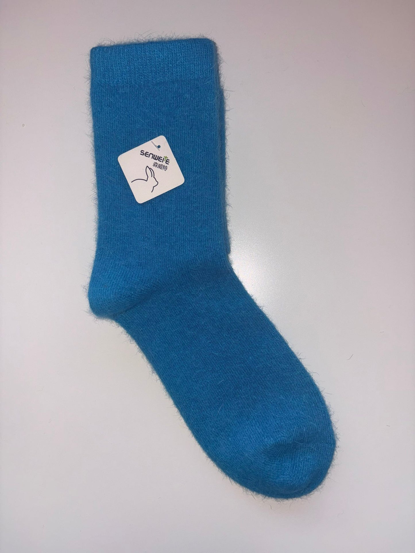 Senweite Crew Socks (Angora Rabbit Hair)