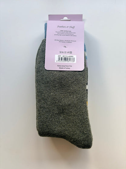 Feathers & Fluff Merino Boot Socks