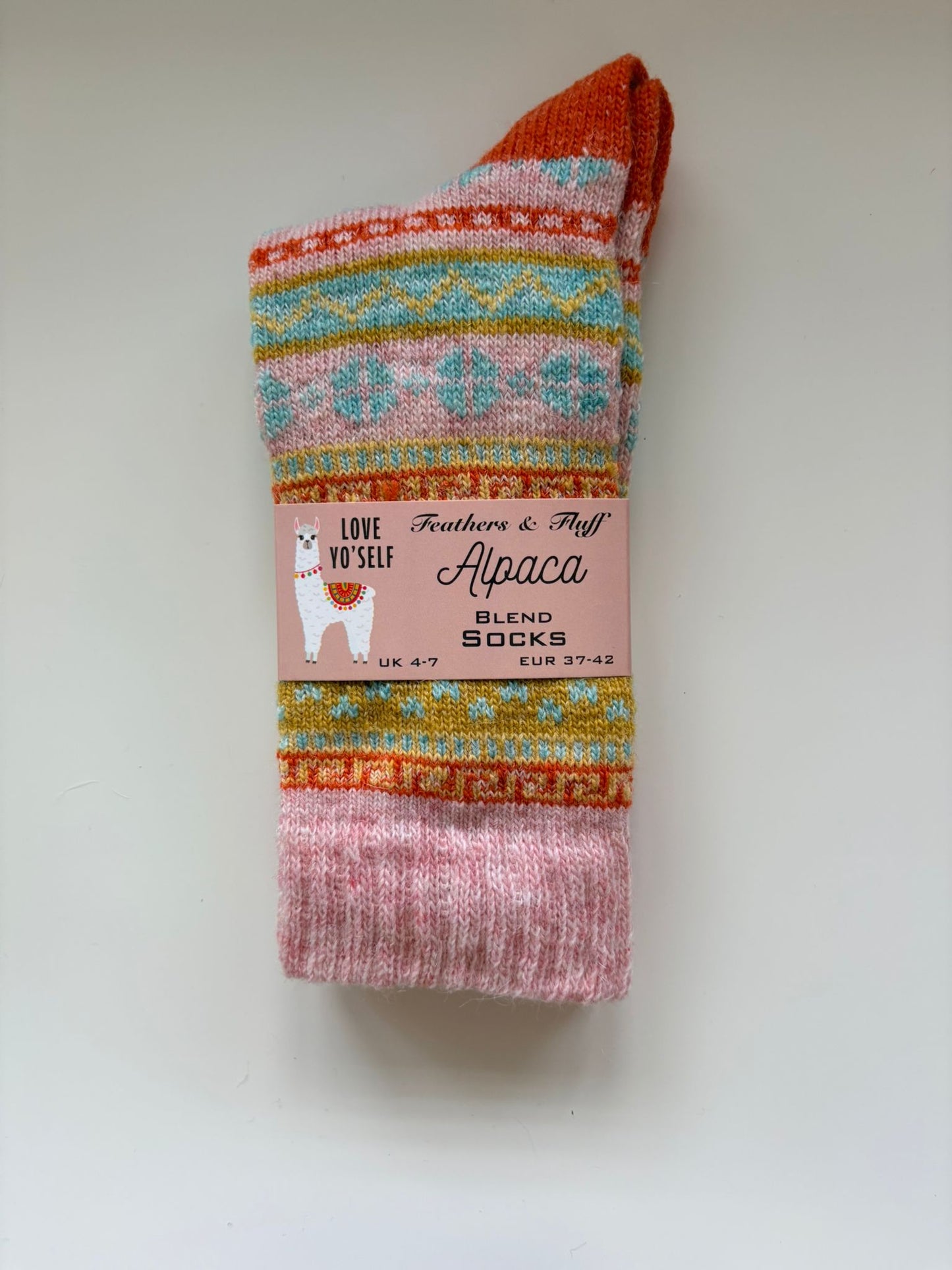 Feathers & Fluff Nordic Crew Socks