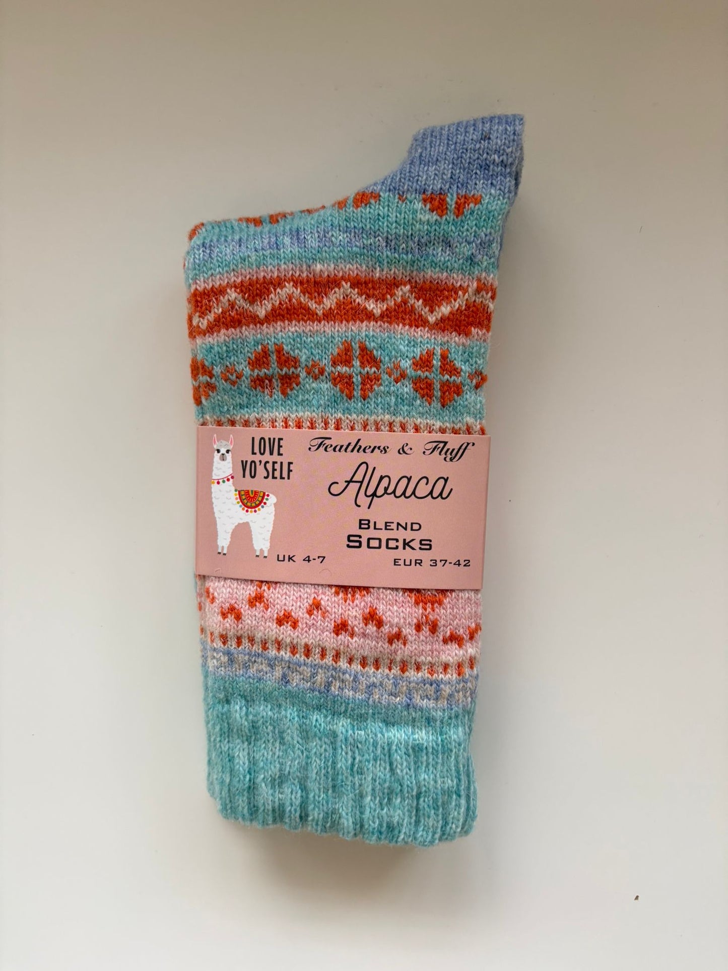 Feathers & Fluff Nordic Crew Socks
