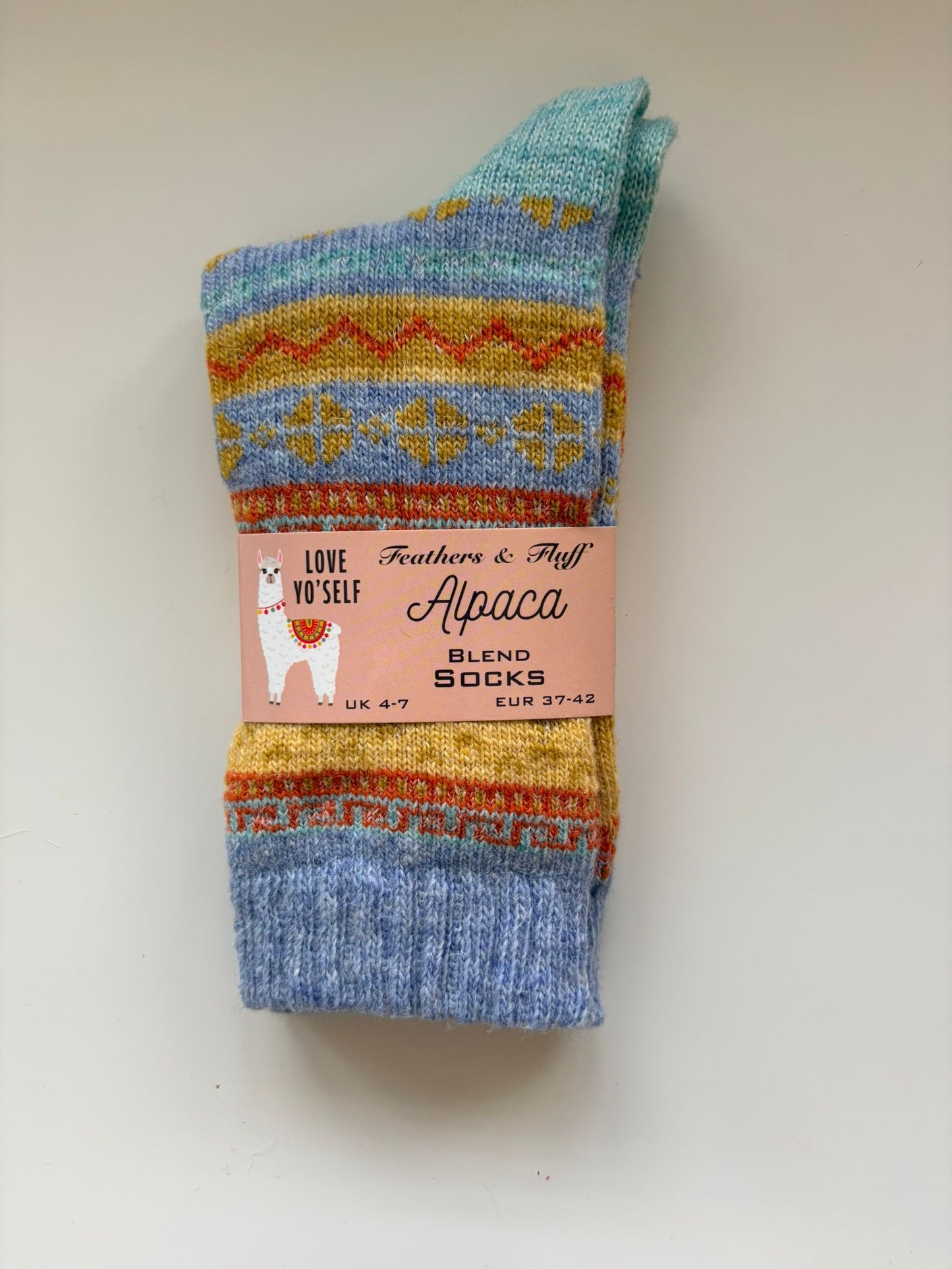 Feathers & Fluff Nordic Crew Socks