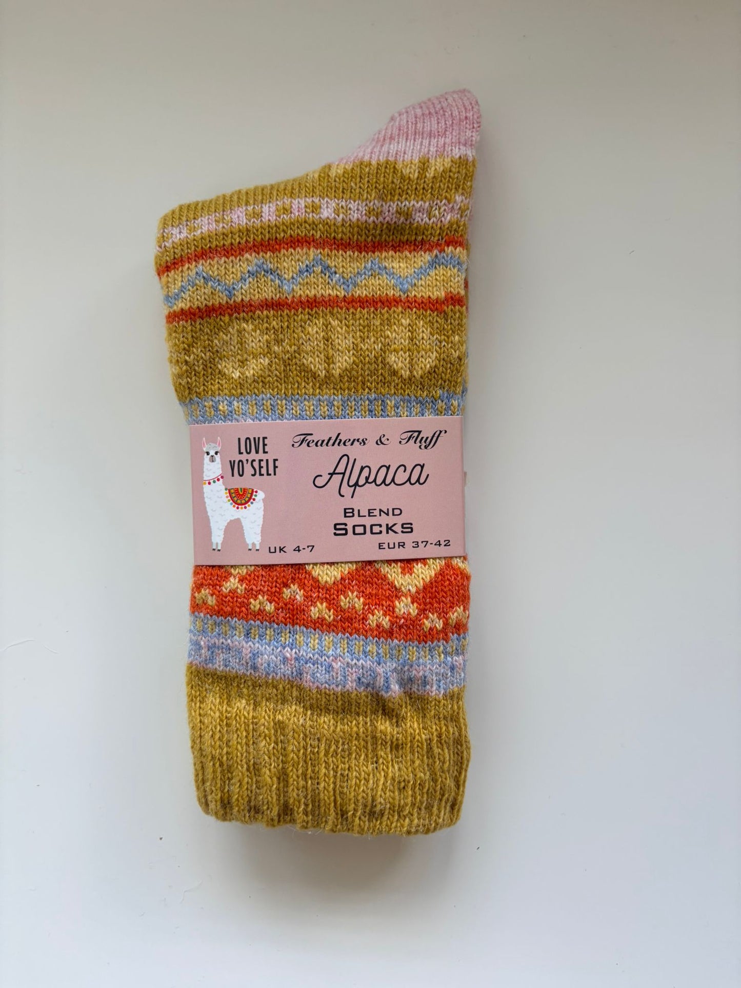 Feathers & Fluff Nordic Crew Socks