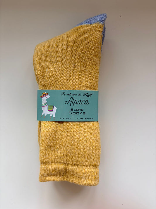 Feathers & Fluff Crew Socks Plain Colours