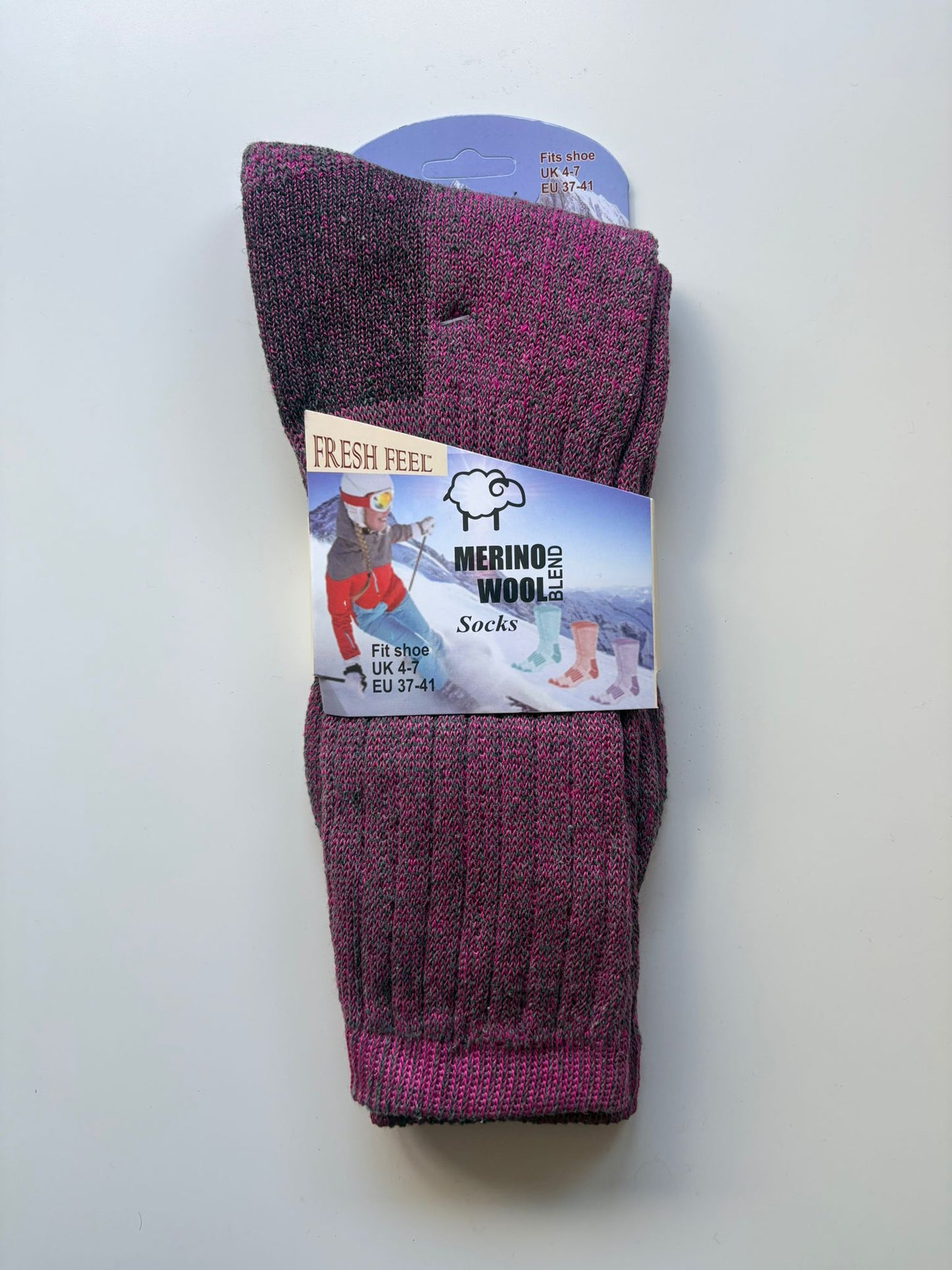 Women's Fresh Feel Walking Boot Socks