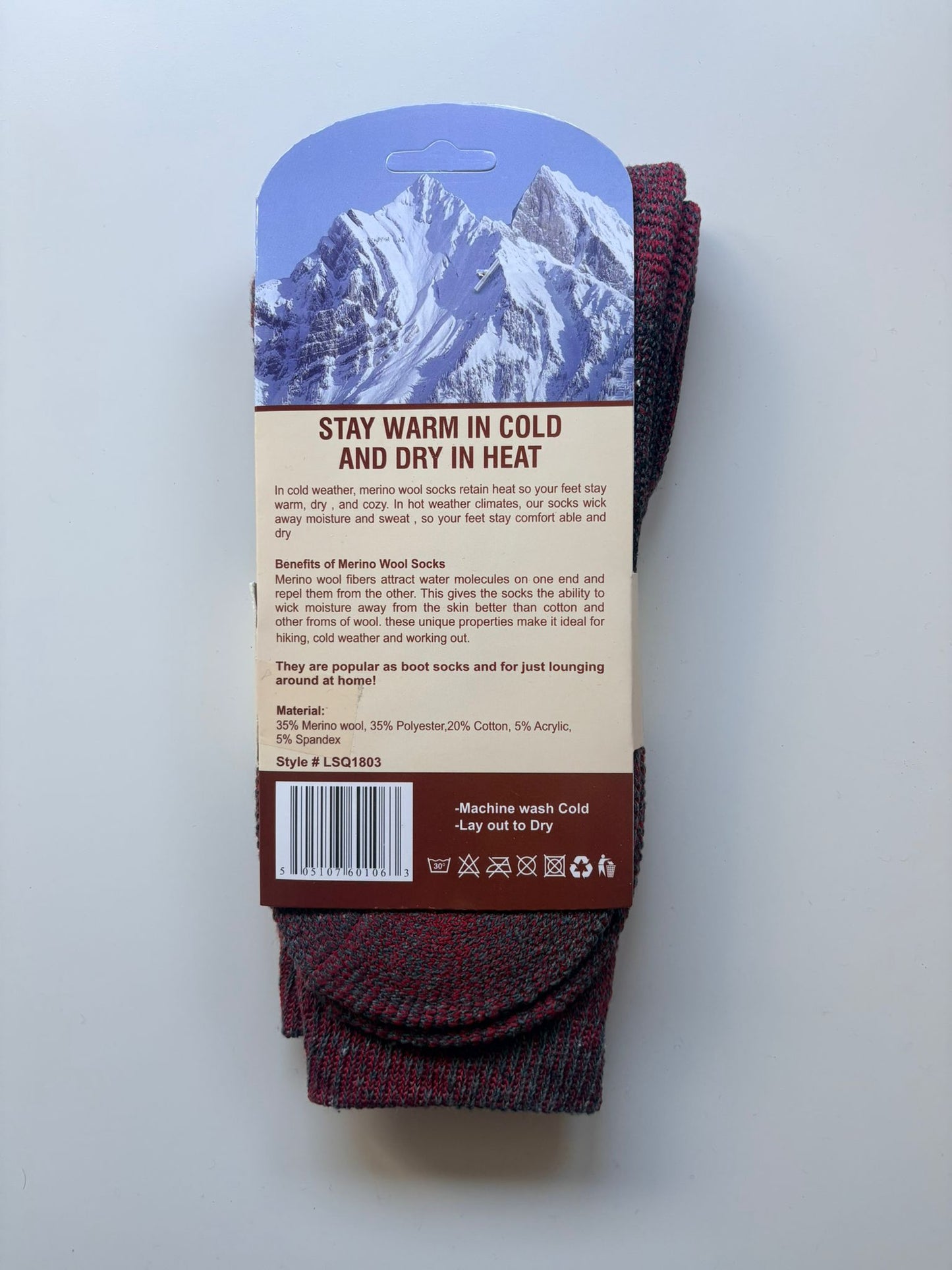 Women's Fresh Feel Walking Boot Socks