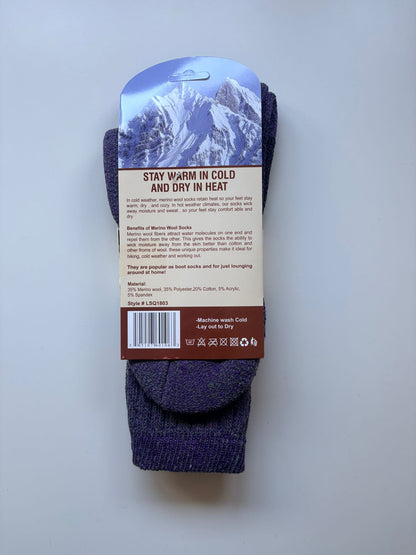 Women's Fresh Feel Walking Boot Socks