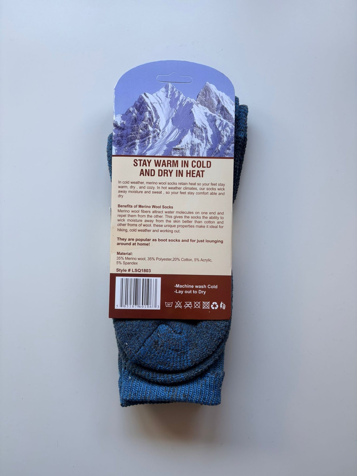 Women's Fresh Feel Walking Boot Socks