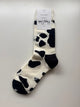 Cowhide Crew Socks